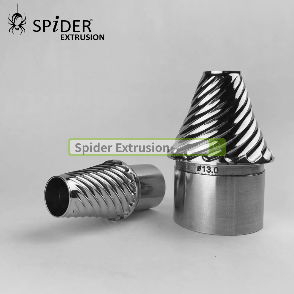 Extrusion tools and extrusion dies design by , showcasing plastic extrusion tooling, sheet extrusion dies, and pipe extrusion dies for high-quality manufacturing-SPiDER EXTRUSION